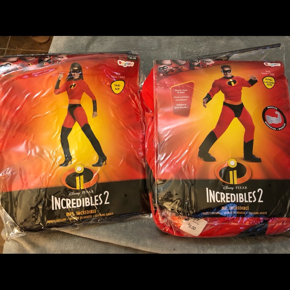 Mr. & Mrs. Incredibles Costume